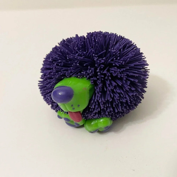 Vintage 90s Koosh  Ball Critters Purple Dog - Picture 9 of 11